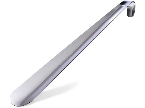 Łyżka do butów obuwia metalowa haczyk długa duża Łyżka do butów obuwia metalowa haczyk długa duża