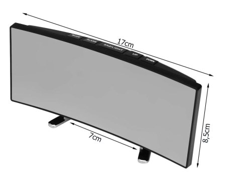 Zegar cyfrowy elektroniczny budzik led termometr Zegar cyfrowy elektroniczny budzik led termometr