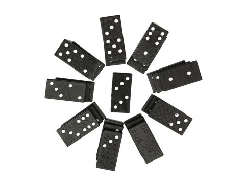 Domino drewniane gra w pudełku 28 elementów Domino drewniane gra w pudełku 28 elementów