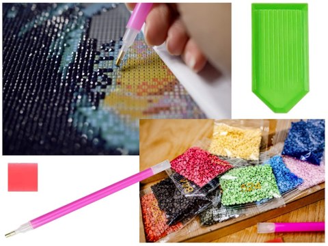 Haft diamentowy baletnica zestaw diamond painting Haft diamentowy baletnica zestaw diamond painting