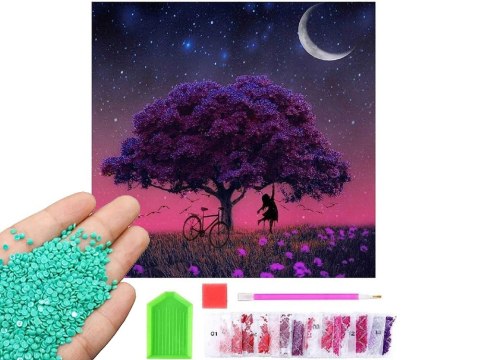 Haft diamentowy drzewo zestaw diamond painting Haft diamentowy drzewo zestaw diamond painting