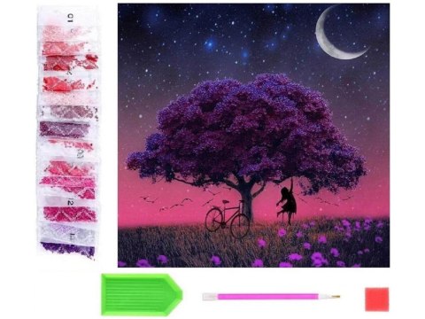 Haft diamentowy drzewo zestaw diamond painting Haft diamentowy drzewo zestaw diamond painting