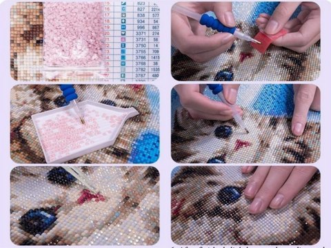 Haft diamentowy lew zestaw diamond painting król Haft diamentowy lew zestaw diamond painting król