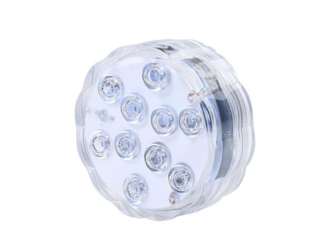 Lampa basenowa podwodna światła 10 led pilot rgb ip68 wodoodporna do basenu Lampa basenowa podwodna światła 10 led pilot rgb ip68 wodoodporna do basenu