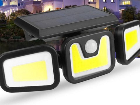 Lampa solarna 100 cob z czujnikiem ruchu zmierzchu Lampa solarna 100 cob z czujnikiem ruchu zmierzchu