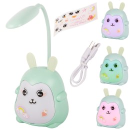 Lampka lampa nocna dla dzieci biurkowa led rgb usb