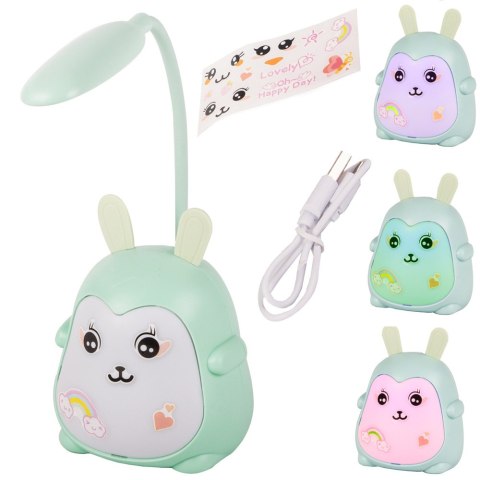 Lampka lampa nocna dla dzieci biurkowa led rgb usb Lampka lampa nocna dla dzieci biurkowa led rgb usb