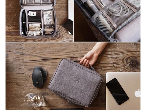 Organizer podróżny torba etui na ładowarki i kable Organizer podróżny torba etui na ładowarki i kable