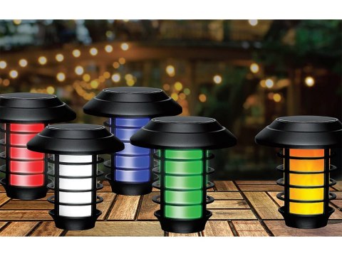 Lampa ogród solarna pochodnia latarnia rgb pilot Lampa ogród solarna pochodnia latarnia rgb pilot