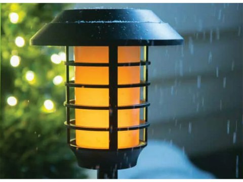 Lampa ogród solarna pochodnia latarnia rgb pilot Lampa ogród solarna pochodnia latarnia rgb pilot