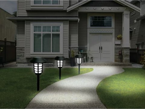 Lampa ogród solarna pochodnia latarnia rgb pilot Lampa ogród solarna pochodnia latarnia rgb pilot