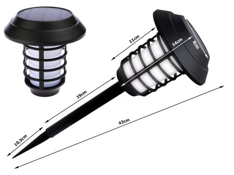 Lampa ogród solarna pochodnia latarnia rgb pilot Lampa ogród solarna pochodnia latarnia rgb pilot