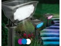 Lampa ogrodowa solarna wbijana lampka led kolory