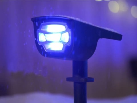Lampa ogrodowa solarna wbijana lampka led kolory Lampa ogrodowa solarna wbijana lampka led kolory