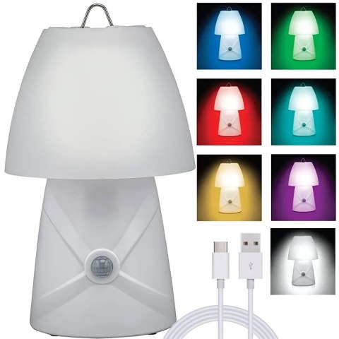 Lampka nocna dla dzieci led rgb czujnik ruchu Lampka nocna dla dzieci led rgb czujnik ruchu