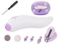 Frezarka do paznokci manicure pedicure suszarka zestaw akcesoria 7w1