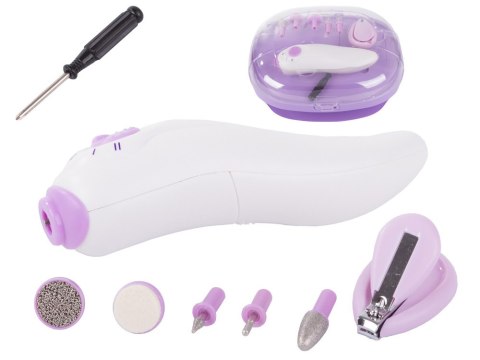 Frezarka do paznokci manicure pedicure suszarka zestaw akcesoria 7w1 Frezarka do paznokci manicure pedicure suszarka zestaw akcesoria 7w1