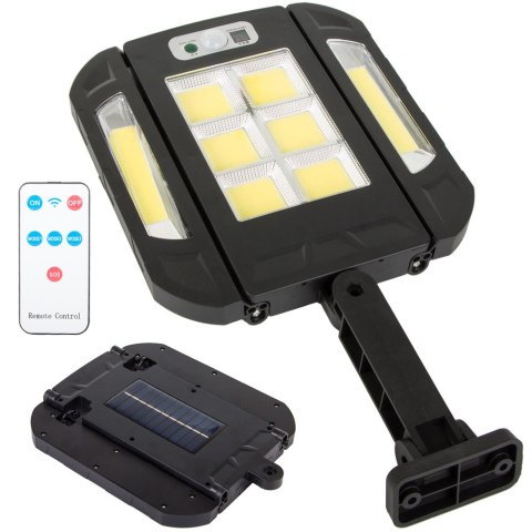 Lampa solarna led czujnik ruchu zmierzchu pilot Lampa solarna led czujnik ruchu zmierzchu pilot