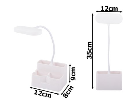 Lampka biurkowa 24 led szkolna na biurko organizer Lampka biurkowa 24 led szkolna na biurko organizer