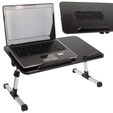 Stolik pod laptopa składany do łóżka stół podkładka chłodząca wentylator Stolik pod laptopa składany do łóżka stół podkładka chłodząca wentylator