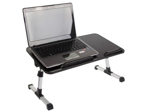 Stolik pod laptopa składany do łóżka stół podkładka chłodząca wentylator Stolik pod laptopa składany do łóżka stół podkładka chłodząca wentylator