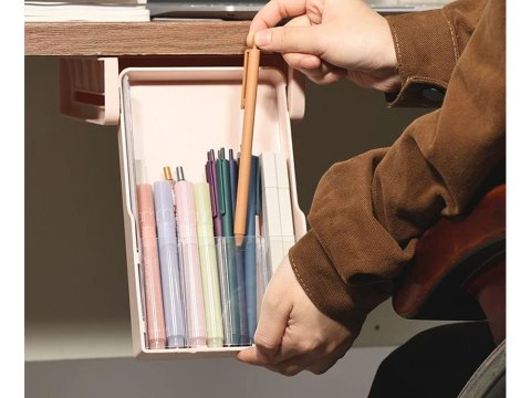 Szuflada pod blat biurko półka pojemnik wysuwana Szuflada pod blat biurko półka pojemnik wysuwana