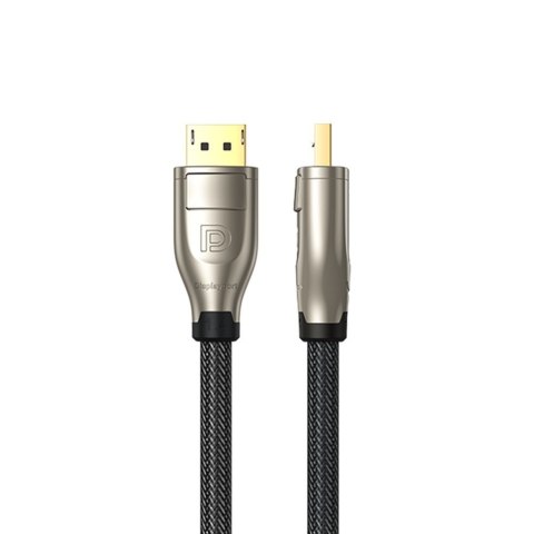 KABEL PRZEWÓD DISPLAYPORT WYTRZYMAŁY ELASTYCZNY DP112 DP1.4 8K 3M CZARNY