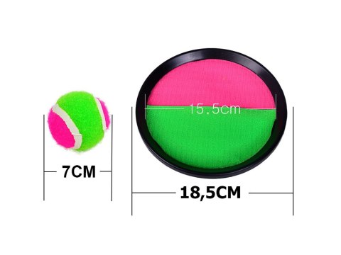 Catch ball gra na rzepy rzucaj łap paletki + piłka Catch ball gra na rzepy rzucaj łap paletki + piłka