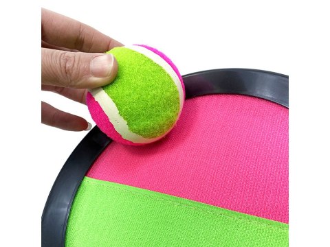 Catch ball gra na rzepy rzucaj łap paletki + piłka Catch ball gra na rzepy rzucaj łap paletki + piłka