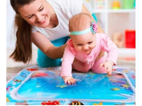 Dmuchana mata wodna sensoryczna dla małych dzieci do zabawy dla niemowląt Dmuchana mata wodna sensoryczna dla małych dzieci do zabawy dla niemowląt