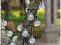 Girlanda ogrodowa lampki 20 led solarna multikolor