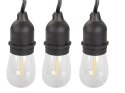 Girlanda ogrodowa łańcuch świetlny 15 led e27 15m