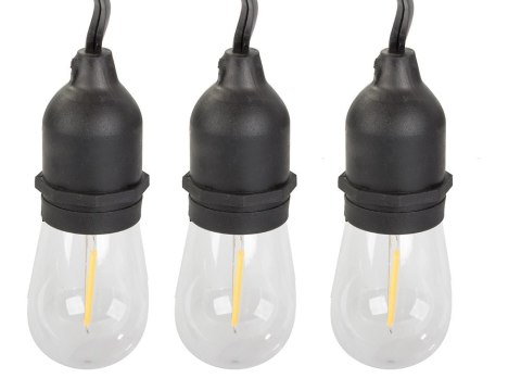 Girlanda ogrodowa łańcuch świetlny 15 led e27 15m Girlanda ogrodowa łańcuch świetlny 15 led e27 15m