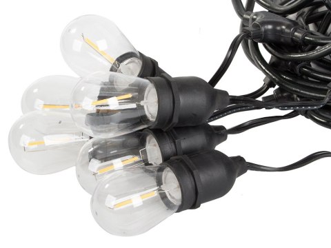 Girlanda ogrodowa łańcuch świetlny 15 led e27 15m Girlanda ogrodowa łańcuch świetlny 15 led e27 15m