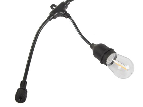 Girlanda ogrodowa łańcuch świetlny 15 led e27 15m Girlanda ogrodowa łańcuch świetlny 15 led e27 15m