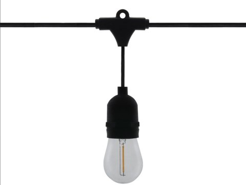 Girlanda ogrodowa łańcuch świetlny 15 led e27 15m Girlanda ogrodowa łańcuch świetlny 15 led e27 15m