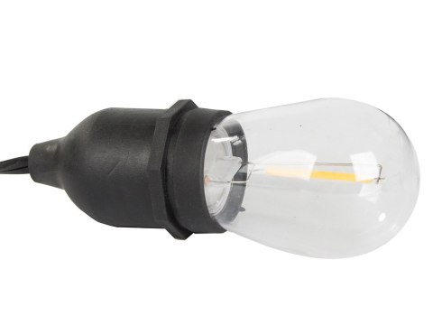 Girlanda ogrodowa łańcuch świetlny 15 led e27 15m Girlanda ogrodowa łańcuch świetlny 15 led e27 15m