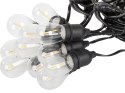 Girlanda ogrodowa łańcuch świetlny 20 led e27 20m