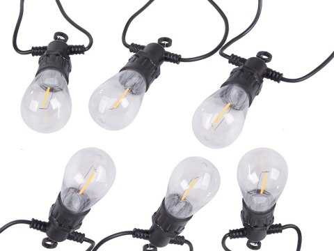 Girlanda ogrodowa łańcuch świetlny lampki 20 led Girlanda ogrodowa łańcuch świetlny lampki 20 led