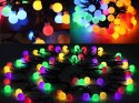 Girlanda ogrodowa solarna lampki 20 led multikolor
