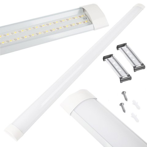 Lampa led oprawa natynkowa świetlówka 120cm 28w Lampa led oprawa natynkowa świetlówka 120cm 28w
