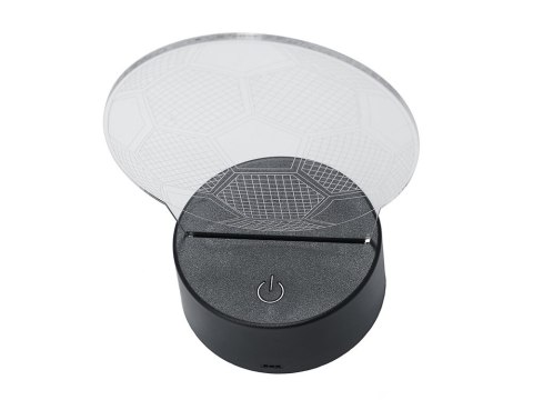 Lampka nocna piłka nożna 3d led kolory + pilot Lampka nocna piłka nożna 3d led kolory + pilot