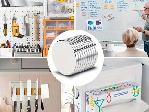 Mocny magnes neodymowy magnesy komplet 10 szt Mocny magnes neodymowy magnesy komplet 10 szt