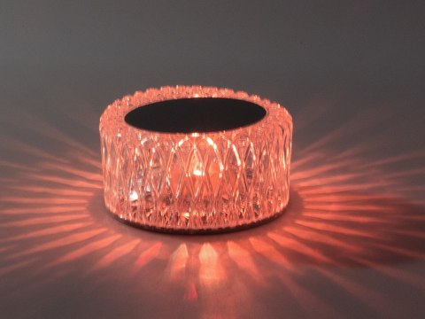 Lampka kryształ nocna stołowa led rgb usb pilot Lampka kryształ nocna stołowa led rgb usb pilot