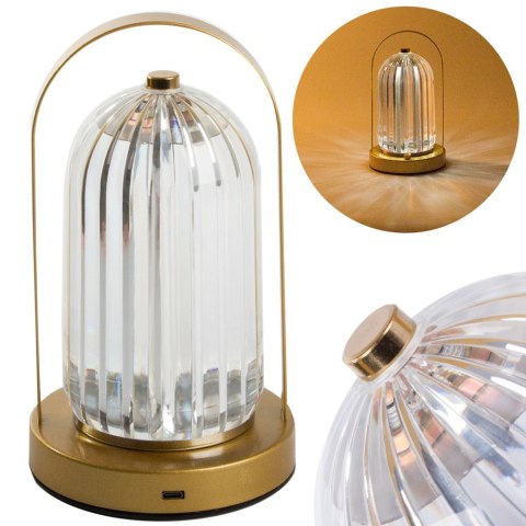 Lampka nocna stołowa kryształ led lampion dotykowa Lampka nocna stołowa kryształ led lampion dotykowa