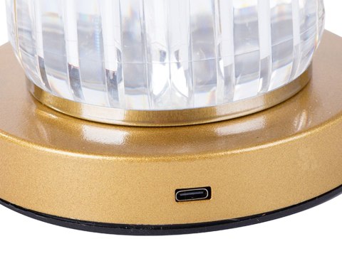 Lampka nocna stołowa kryształ led lampion dotykowa Lampka nocna stołowa kryształ led lampion dotykowa