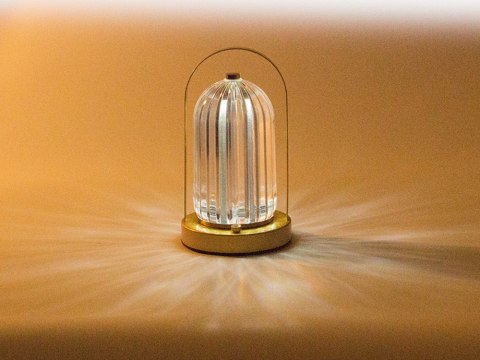 Lampka nocna stołowa kryształ led lampion dotykowa Lampka nocna stołowa kryształ led lampion dotykowa
