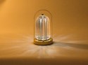 Lampka nocna stołowa kryształ led lampion dotykowa