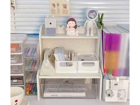 Przybornik na biurko organizer półka pojemny duży Przybornik na biurko organizer półka pojemny duży