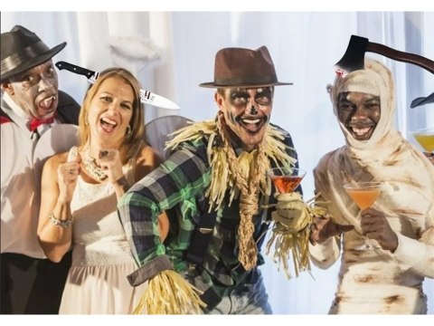 Topór na halloween opaska na głowę siekiera strój Topór na halloween opaska na głowę siekiera strój